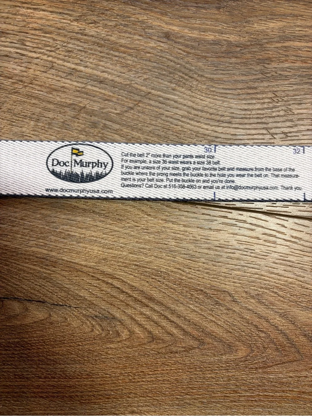 Doc Murphy Men's Reversible Golf Belt Custom Made Gateway Men's Invitational